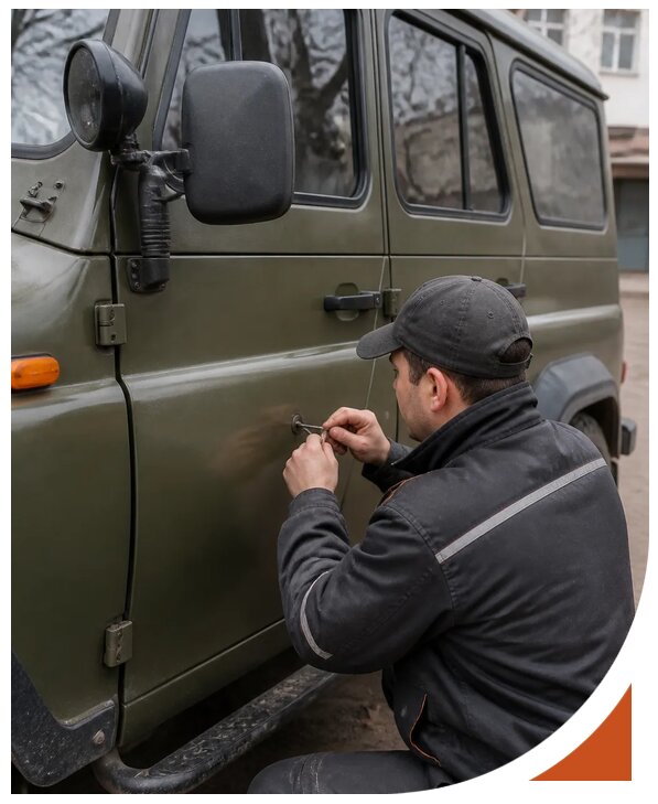 Профессиональное вскрытие автомобиля УАЗ без повреждений в Бузулуке